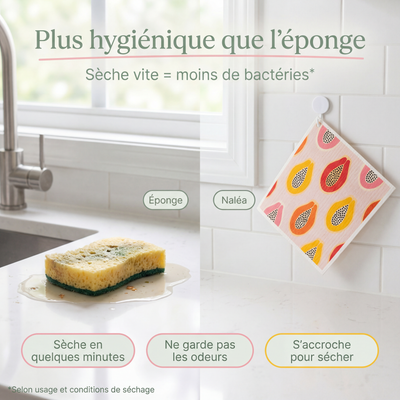 Serviette en papier réutilisable