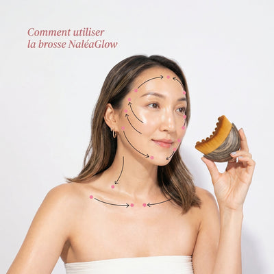 NaléaGlow - Brosse Drainage Lymphatique